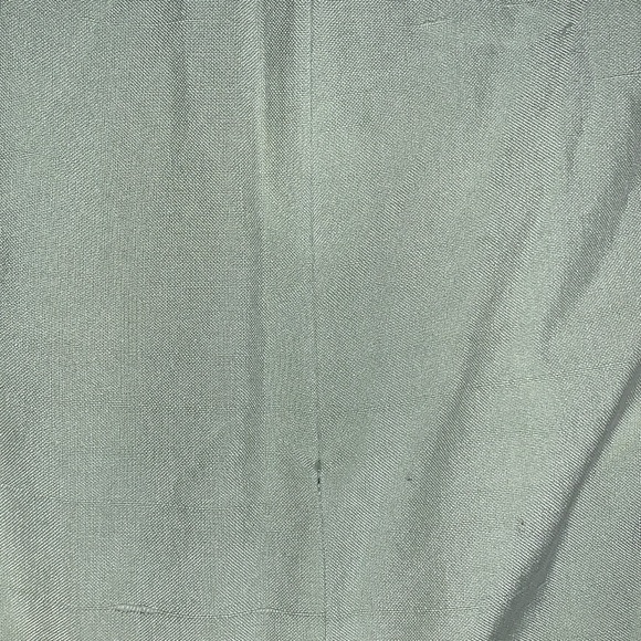 Silk Minty Green Worth Petite Vintage Mini/midi Dress with mini pockets (Size 4) - Picture 5 of 9